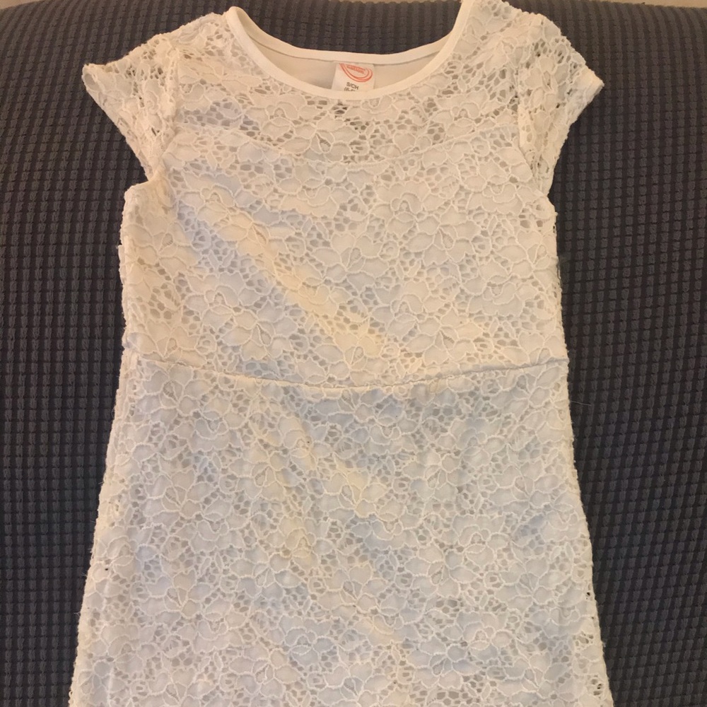Girls White Dress
